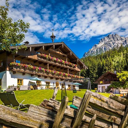 Erbhof Hinterrain Villa Leogang Eksteriør billede
