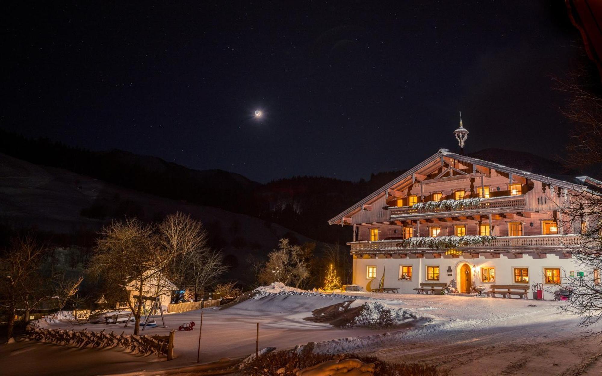 Erbhof Hinterrain Villa Leogang Eksteriør billede